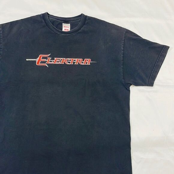 Marvel Studios Elektra 2005 Movie Promo Short Sleeve Tee - Picture 1 of 7